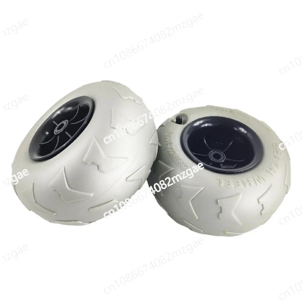 

Hot Sales Beach Trolley Wheel Balloon Kayaking Camping Cart Wheel Tire Durability 205x115X12.5mm Replacement Supplies