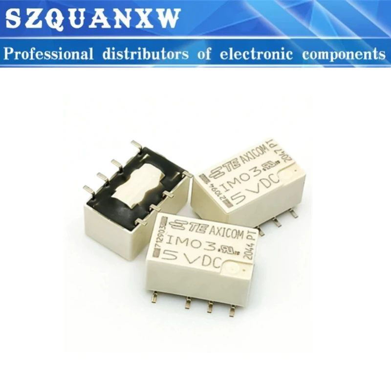 10Pcs 5V 12V 24VDC single Relays IM01 03 04 05 06 07 GR TS AXICOM 2A 8PIN IM03GR IM06GR IM01GR IM0TS IM02TS IM04TS Original