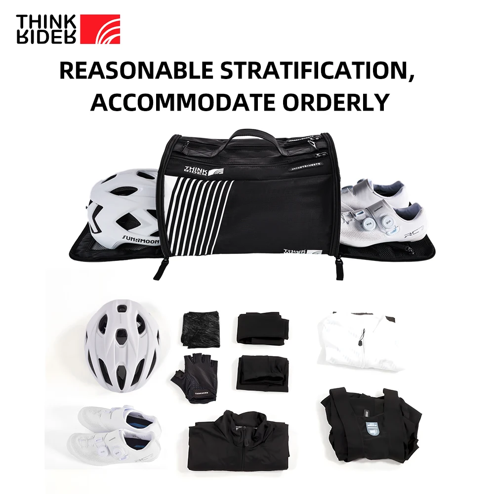 ThinkRider Race Day Essential Cycling Rain Bag Handbag For Bike Helmet And Bike Shoes Bowling Bag Gym Bag
