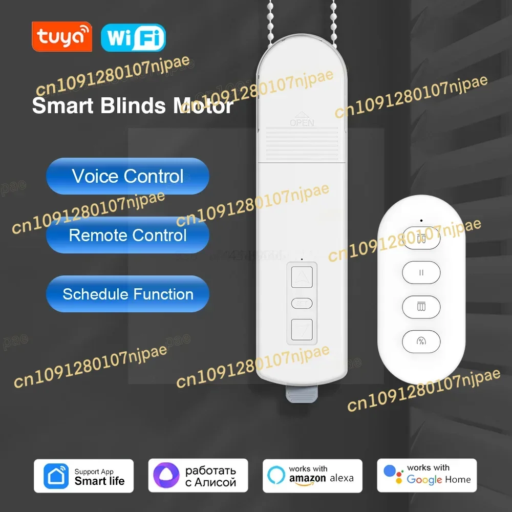 

Электрические рольставни Tuya WIFI, двигатель затвора, умный моторизованный цепной ролик, автоматизация умного дома, работа для Alexa, Google Home