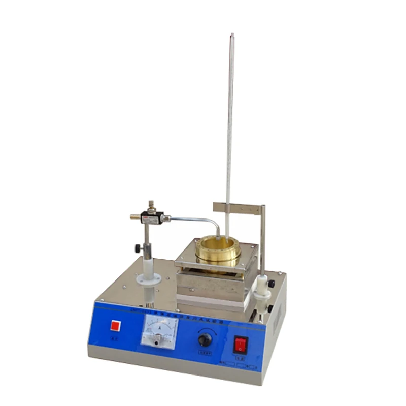 ASTM D1310 D3143 Electric Fire Petroleum Oil Asphalt Bitumen Testing Tag open cup Flash point Tester