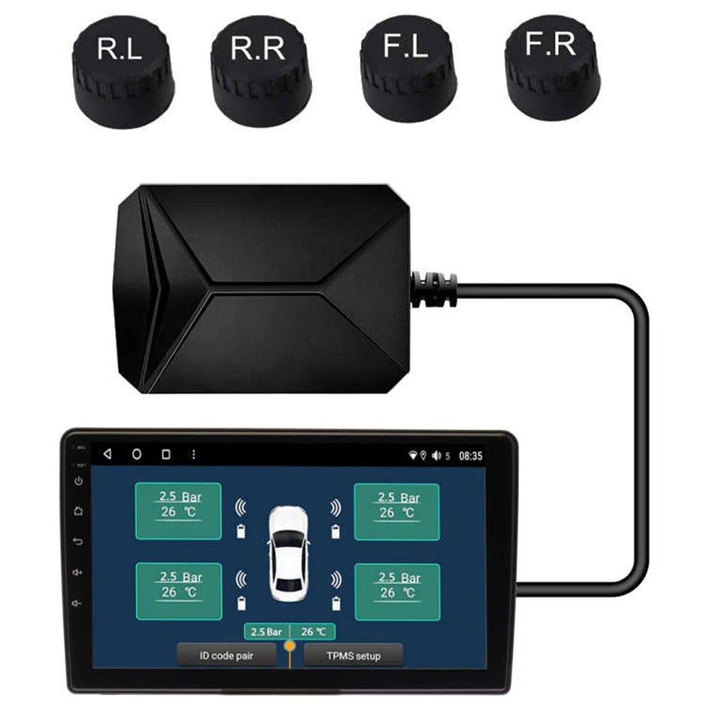 USB TPMS for Android Car Head Unit