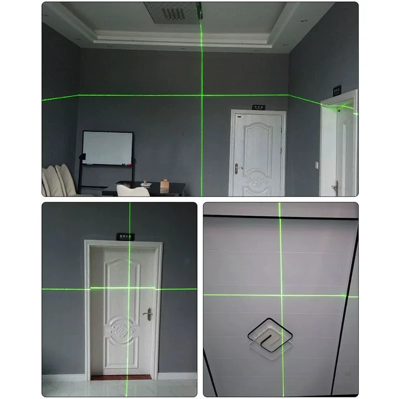 Portable 532nm 400mW Green Dot Line Cross Laser Module Handheld  Locator