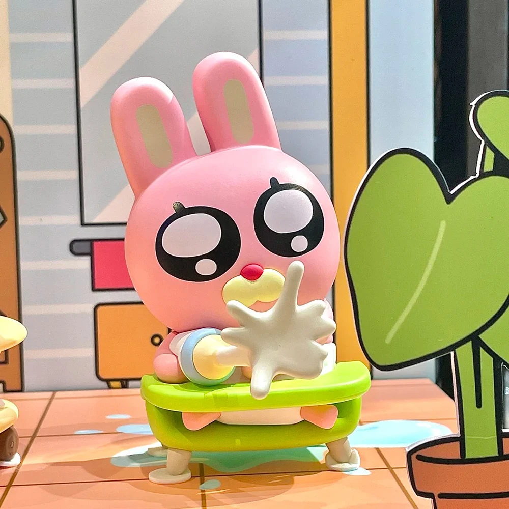 سيام ليبو بيبي 'Me' سلسلة صندوق أعمى زخرفة سطح المكتب العصرية لطيف مضحك تحصيل لعبة لصديقة هالوين مفاجأة هدية