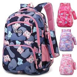 ia de gran capacidad para niños, mochila escolar de primaria para estudiantes, niño y niña, bolso de hombro ligero para libros, estampado de dibujos animados