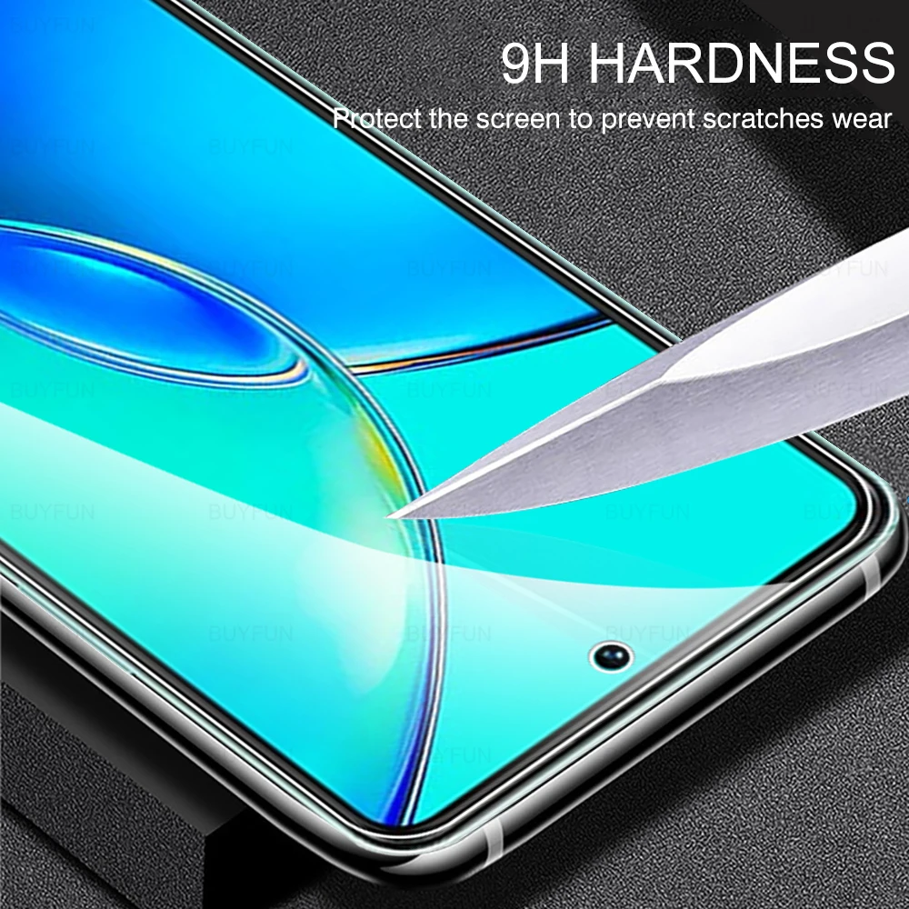 Tempered Glass Screen Protector For Vivo Y36 4G 5G Vi vo Y 36 36Y 9H Transparent Protective Film Clear Fully Protection Films