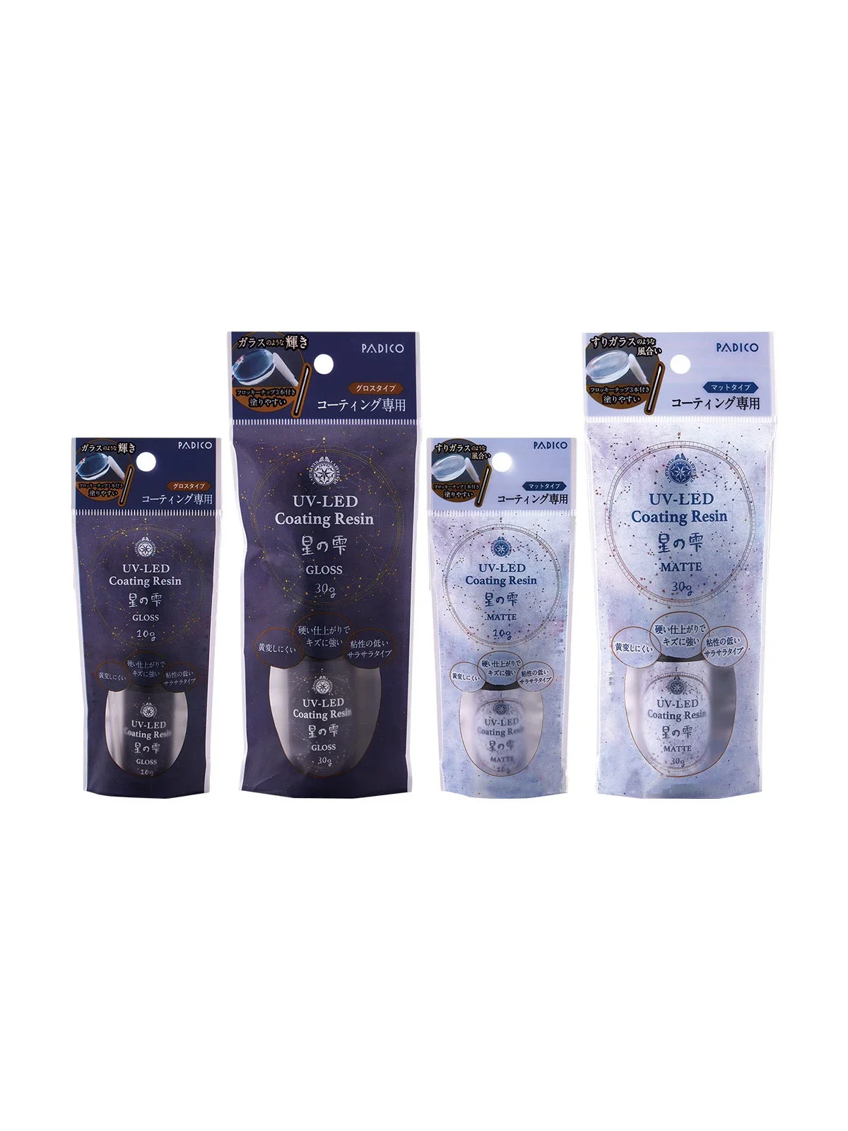 

PADICO UV-LED Coating Resin Gloss/Matte, HIGH QUALITY, MADE IN JAPAN