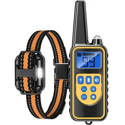 Dog Training Collar with Remote, Waterproof Shock Collar for Large Medium Small Dogs, Training Collar fo Smart Dog Shock Collar