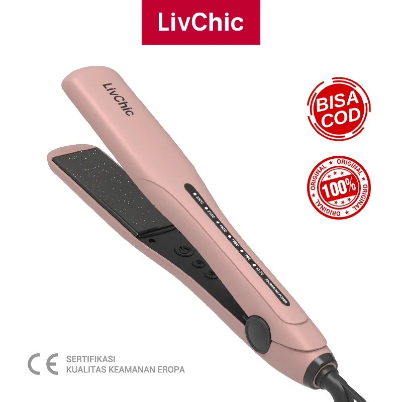 

Livchic LS304 2in1 Ceramic Hair Straightener Curly Hairer 65 Watts-2 meter power cable 360 Long turning angle 100% Ori