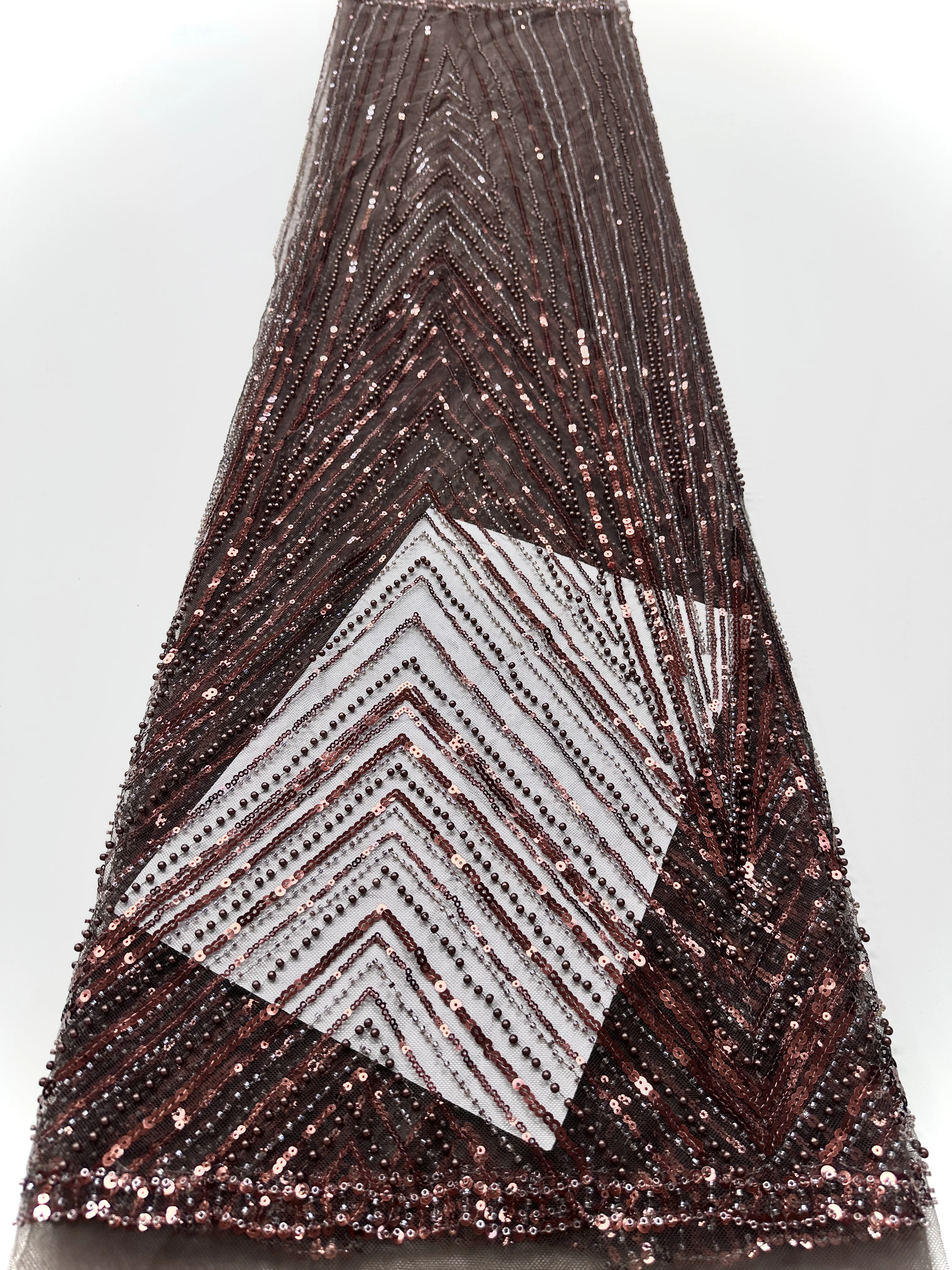 Vermelho africano 3d lantejoulas frisado tecidos de renda 2025 alta qualidade bordado francês nigeriano tecido renda para material costura casamento