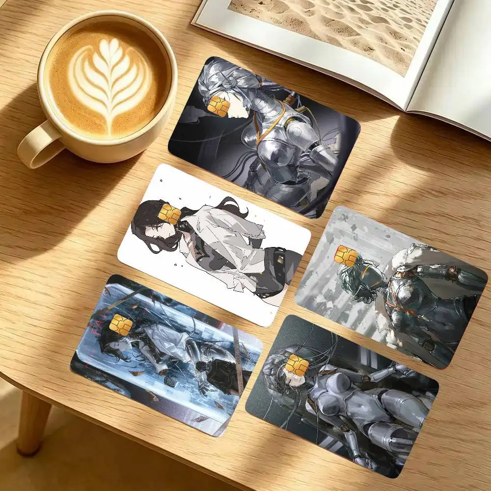 Lucy Animated Game R-Reverse 1999 Credit Card Sticker Waterproof PVC Skin Cover For Debit Bank Card, Removable Card Decal Wrap