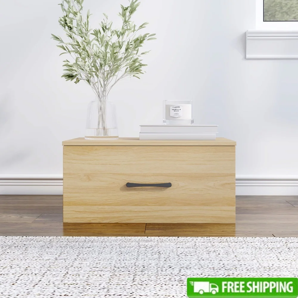 

Modular One Drawer Storage System Euro Oak Compact Stylish Customizable Unit Quick Assembly Versatile Organization Solutions
