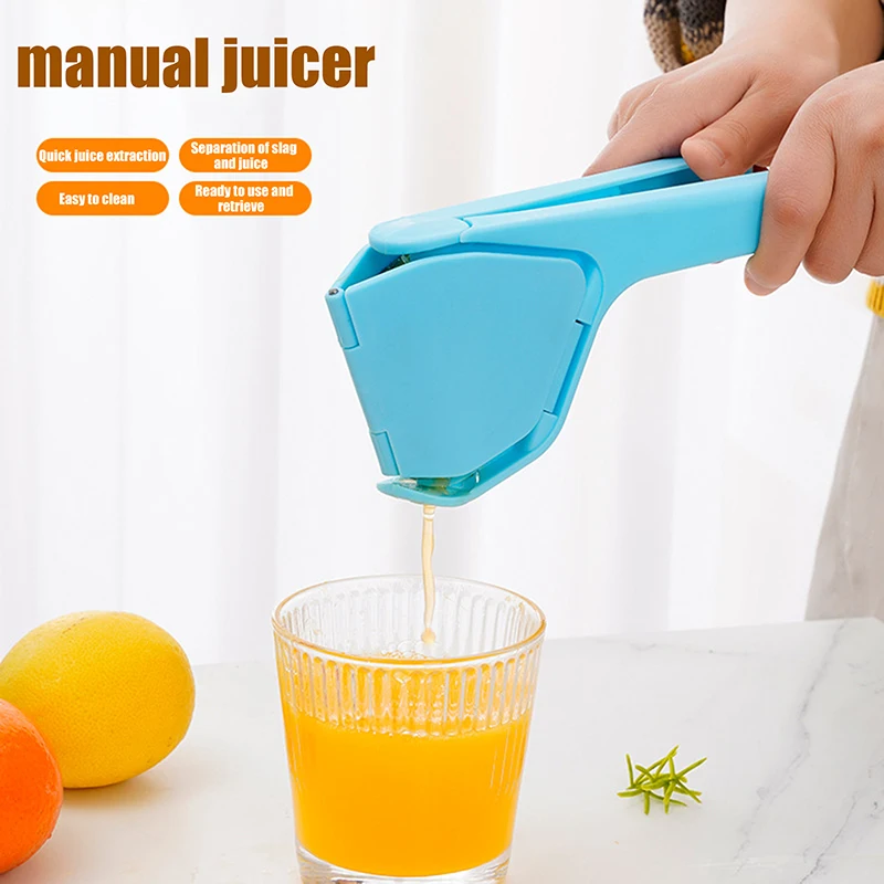 Max Juice Extraction Lemon Lime Squeezer Easy To Use Flat Lemon Squeezer With Leverage Squeezer With Built In Strainer