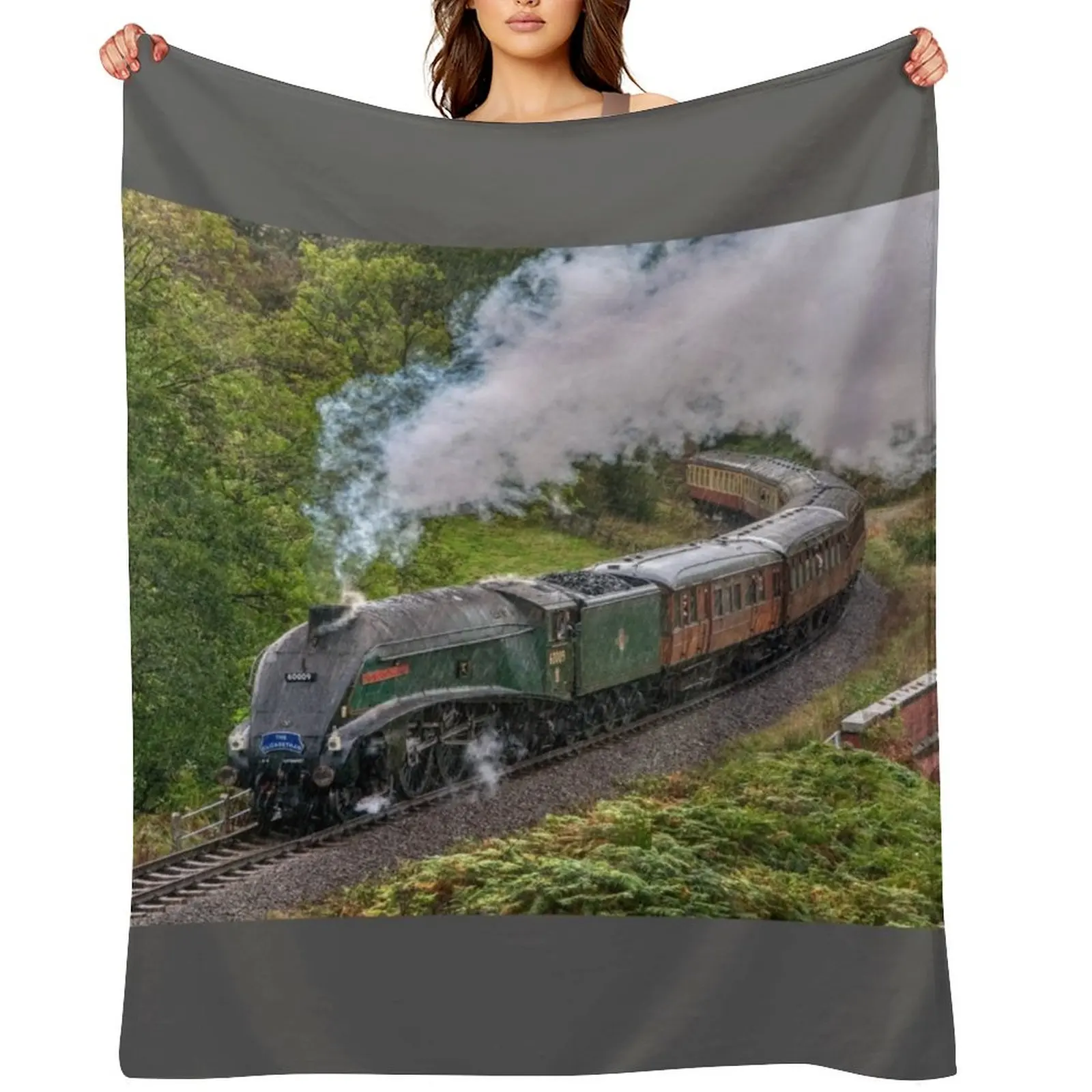 

60009 Union of South Africa in the Rain Throw Blanket Loose for sofa Thin Plaid on the sofa Blankets