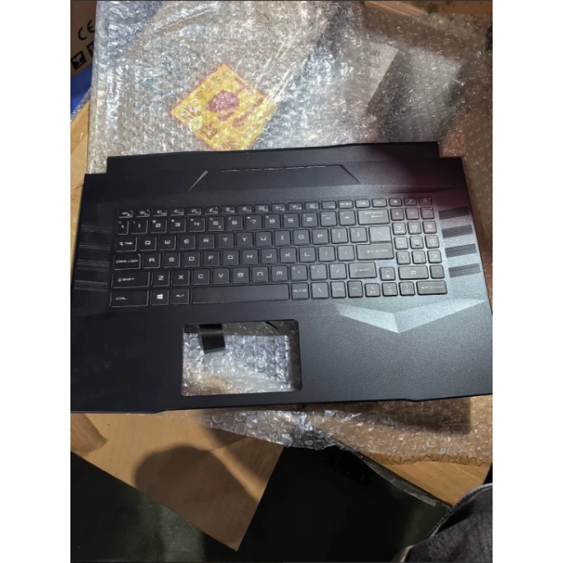 

Для MSI PULSE GL66 MS-1581 1582 GL76 MS-17L1: Задняя крышка C с подсветкой клавиатуры, высококачественная б/у замена