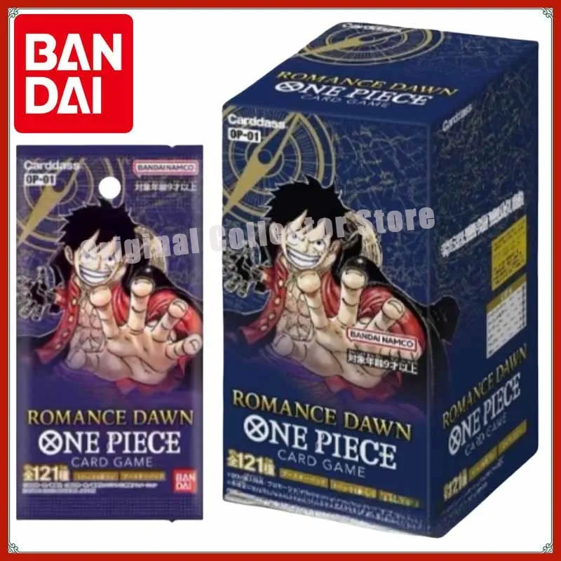 

Original Bandai One Piece Cards TCG Trading Game OPCG Authentic Japanese OP01 Replenish Bag Adventurous Dawn Collect Gift