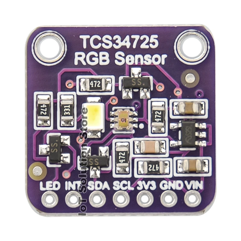 TCS34725 RGB Color Sensor Development Core Board Module