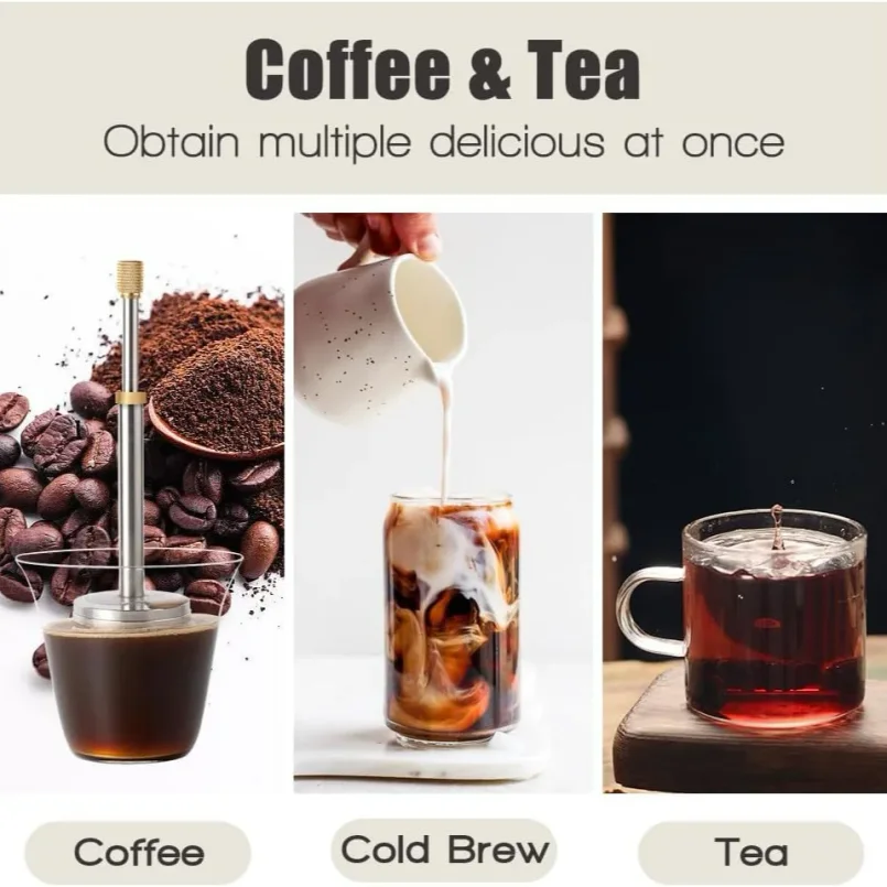 Tea/coffee Press type Infuser, - Coffee Tea Press recension och pris