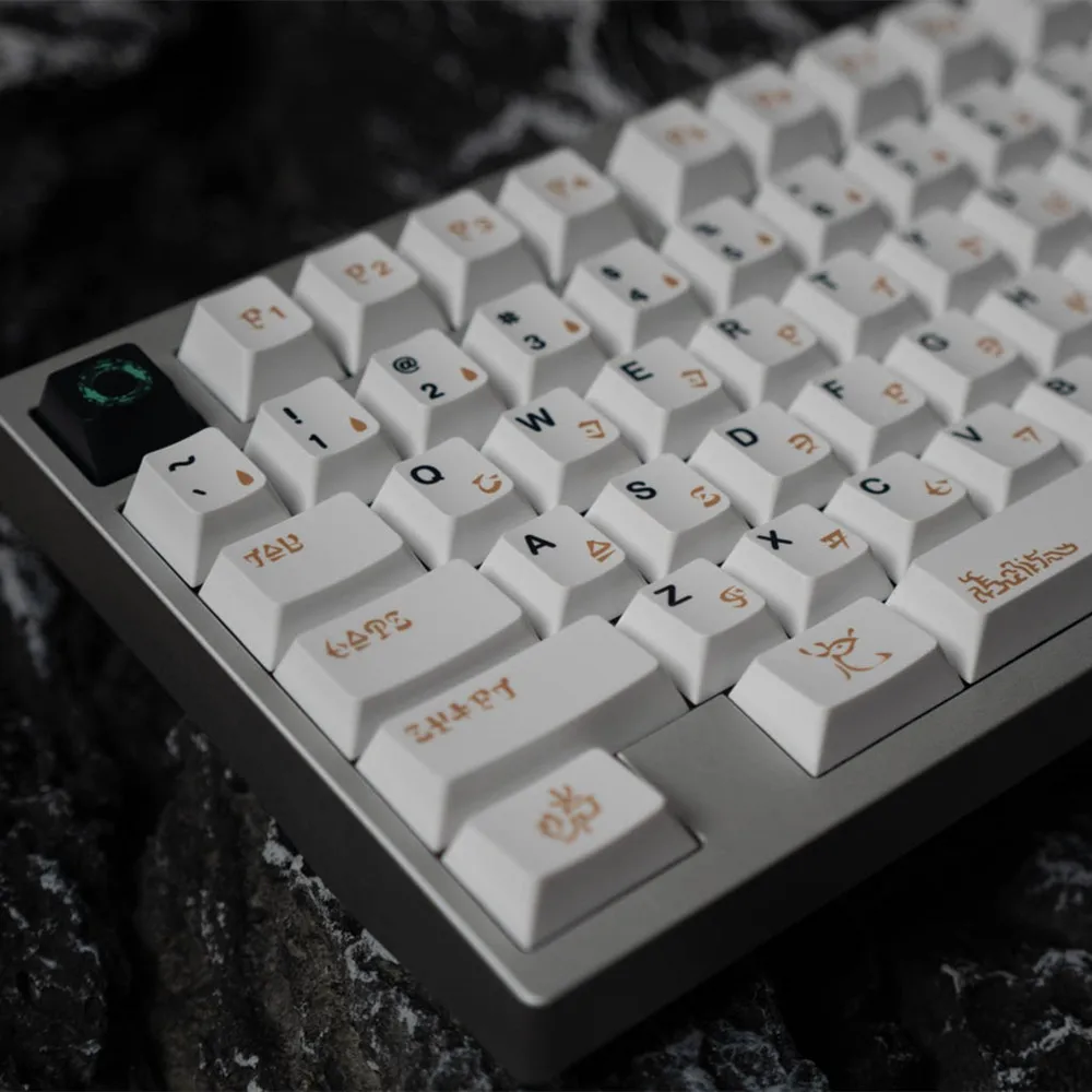 143 Keys/Sets Scerda PBT Keycap Cherry Profile DYE Sublimation Customized Keycaps For GH60 GK61 RK68 Mechanical Keyboard