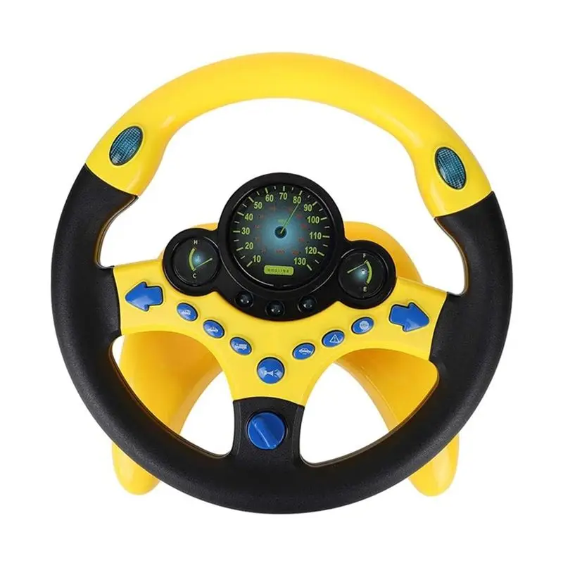 Best Educational Sounding Small Steering Wheel Simulated Driving Steering Wheel Portable Children's