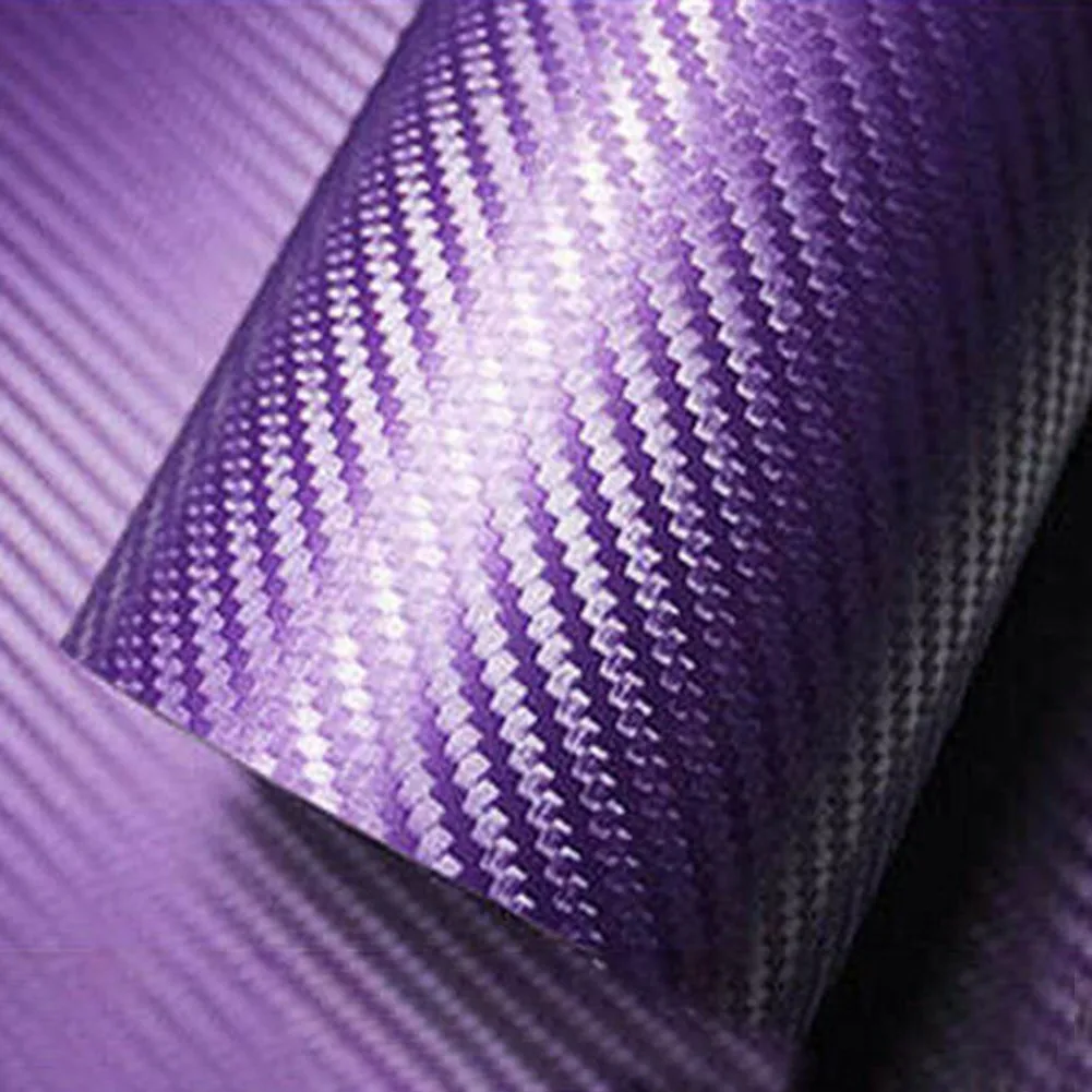 

Interior Accessories Panel for Your Car – Purple Carbon Fiber Vinyl Wrap Sticker Great for Dashboard Center Console and More