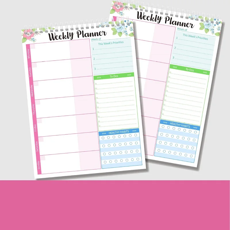 52 Sheets Weekly Planning Notepad Daily Schedules Top Priorities Achieve Your Goals Tasks To Do Planner Assignment Notebook