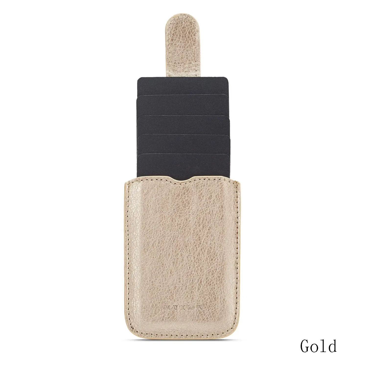 Universal 5 Card Pockets Stick On Cellphone Pocket Sticker Card Sleeves Phone Wallet Case ID Card Holder
