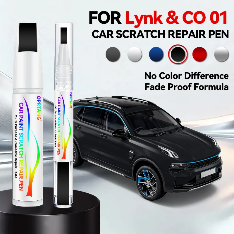 

Ручка-корректор для ремонта краски, средство для удаления царапин, аксессуары для авто DIY, черный, белый, фиолетовый, красный цвета, для Geely Lynk & CO 01 02 2017-2025 M1 C2X