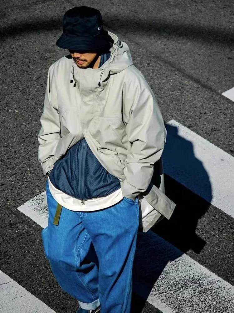 NANAMICA 2L Hooded 24AW Classic Medium-Length Windbreaker Jacket
