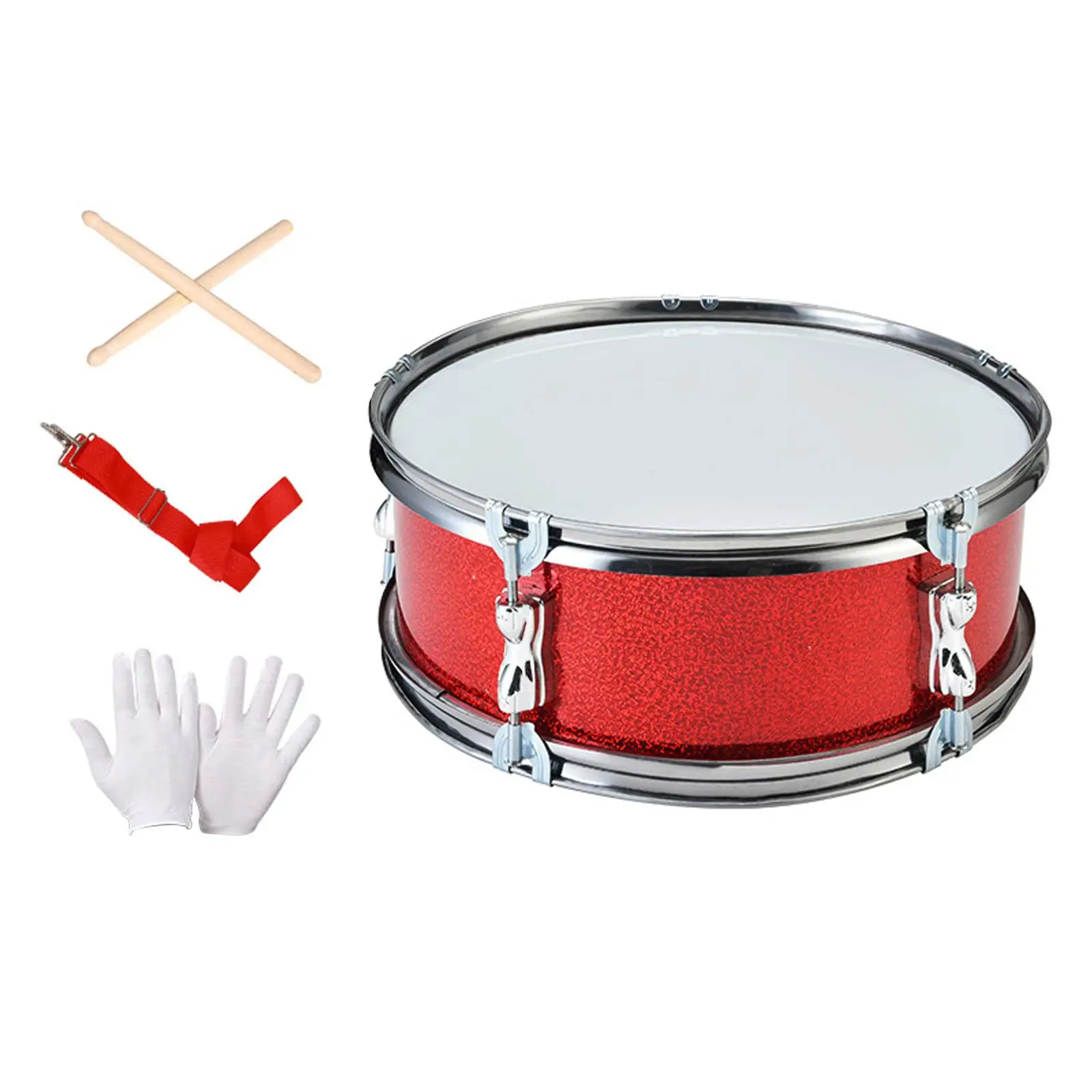 11inch Snare Drum Percussion Instrument for Girls Beginners Birthday Gifts