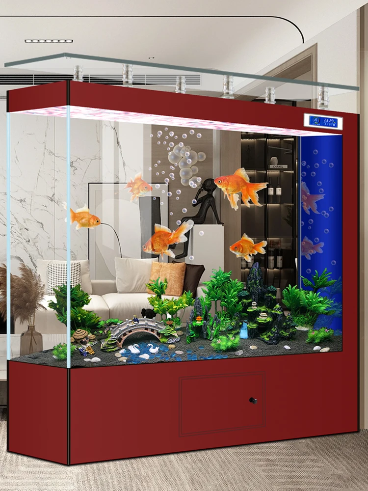 Square Large Change Water Subareas Screens Floor Aquarium