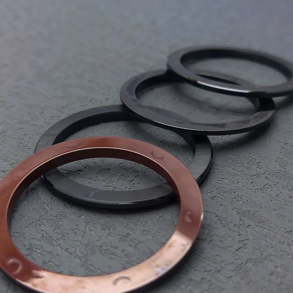 High-quality Ceramic Original Bezel 39.3mm Inlaid Ring Watch Accessory Inner Diameter 31.4mm