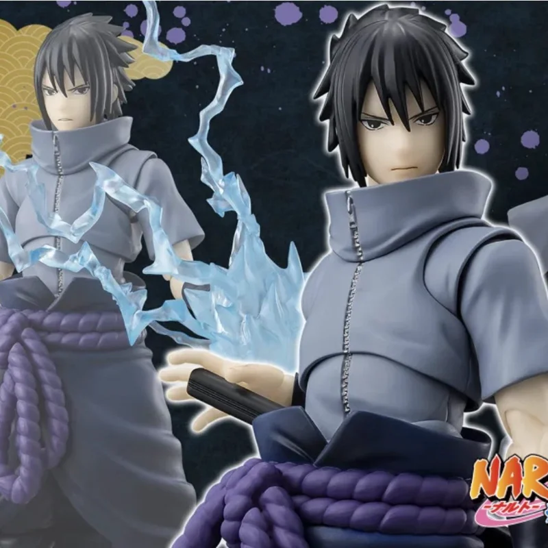 

Pre-order Bandai SHF Uchiha Sasuke Lone Ninja Dispelling Darkness Naruto Action Figure Model Collectible Gift