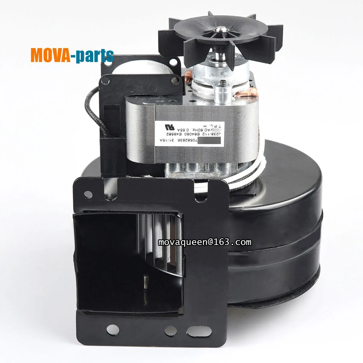 Детали шкафа с вертикальной изоляцией печи переменного тока 230 В 60 Гц 70582835   J238-112-11125 Двигатель вентилятора 0,55 А