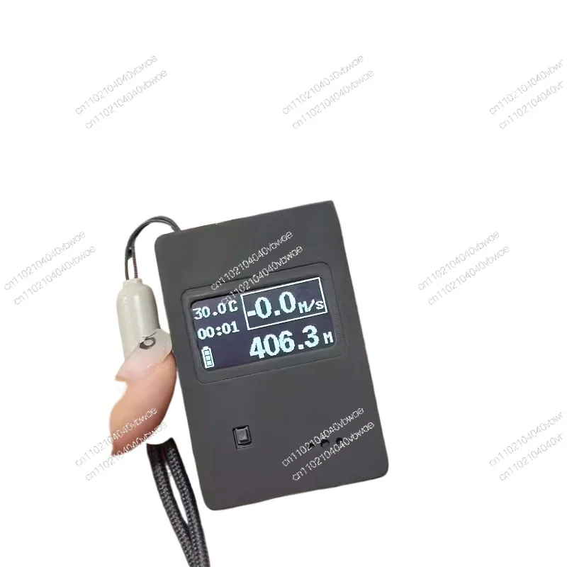 

Paraglider altimeter; paraglider variometer; altitude up and down prompt type-C