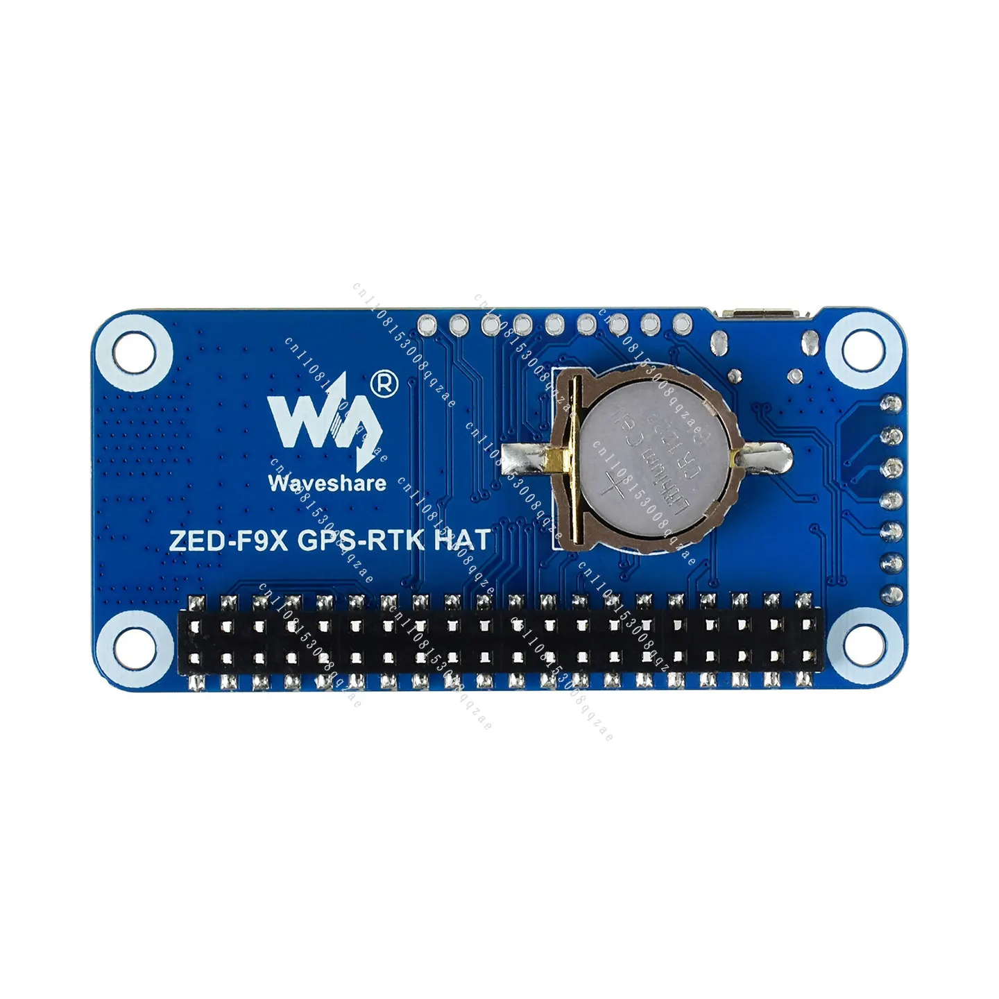 Suitable for Light Snow, Raspberry Pi ZED-F9P Cm Class GNSS Expansion Board, Multi-frequency RTK Differential GPS Module