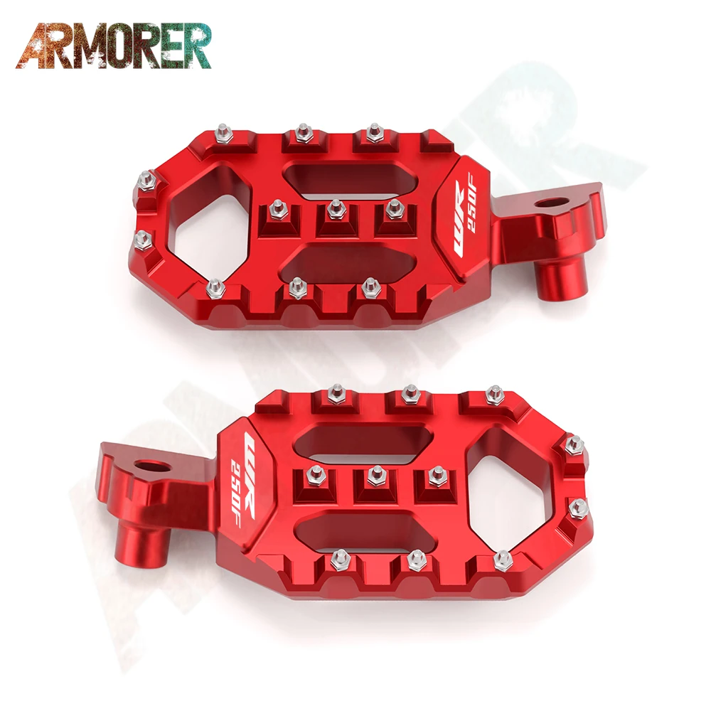 

Аксессуары для мотоциклов, алюминиевые подставки для ног с ЧПУ, подножки, педали для YAMAHA WR250F WR 250F 450F WR450F wr250f wr450f