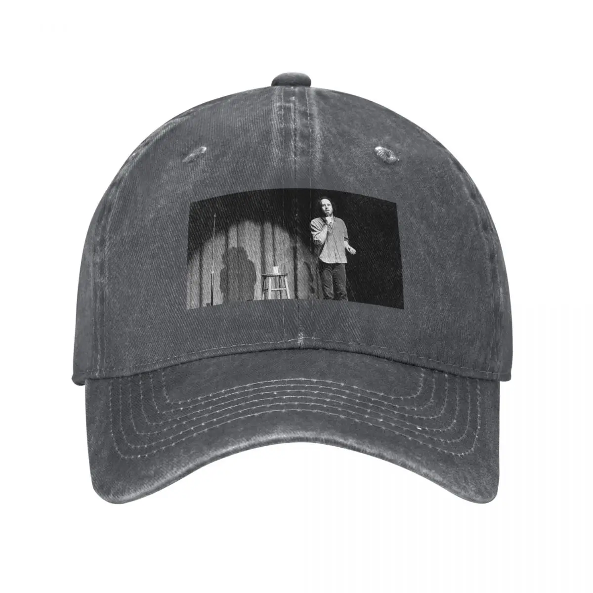 

Steven Wright - BW Photograph Baseball Cap Ball Cap Trucker Hat Hats For Women Men's