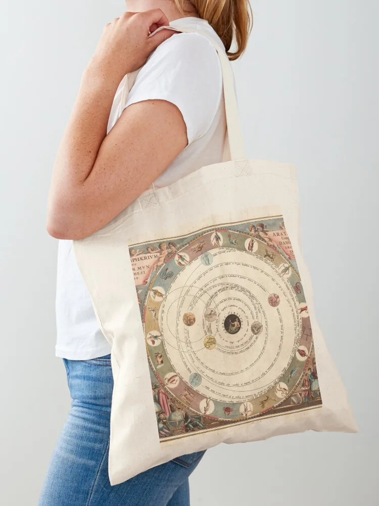 

Vintage Zodiac Circle with Horoscope Tote Bag custom tote bag tote bag men shopper women canvas large size bags