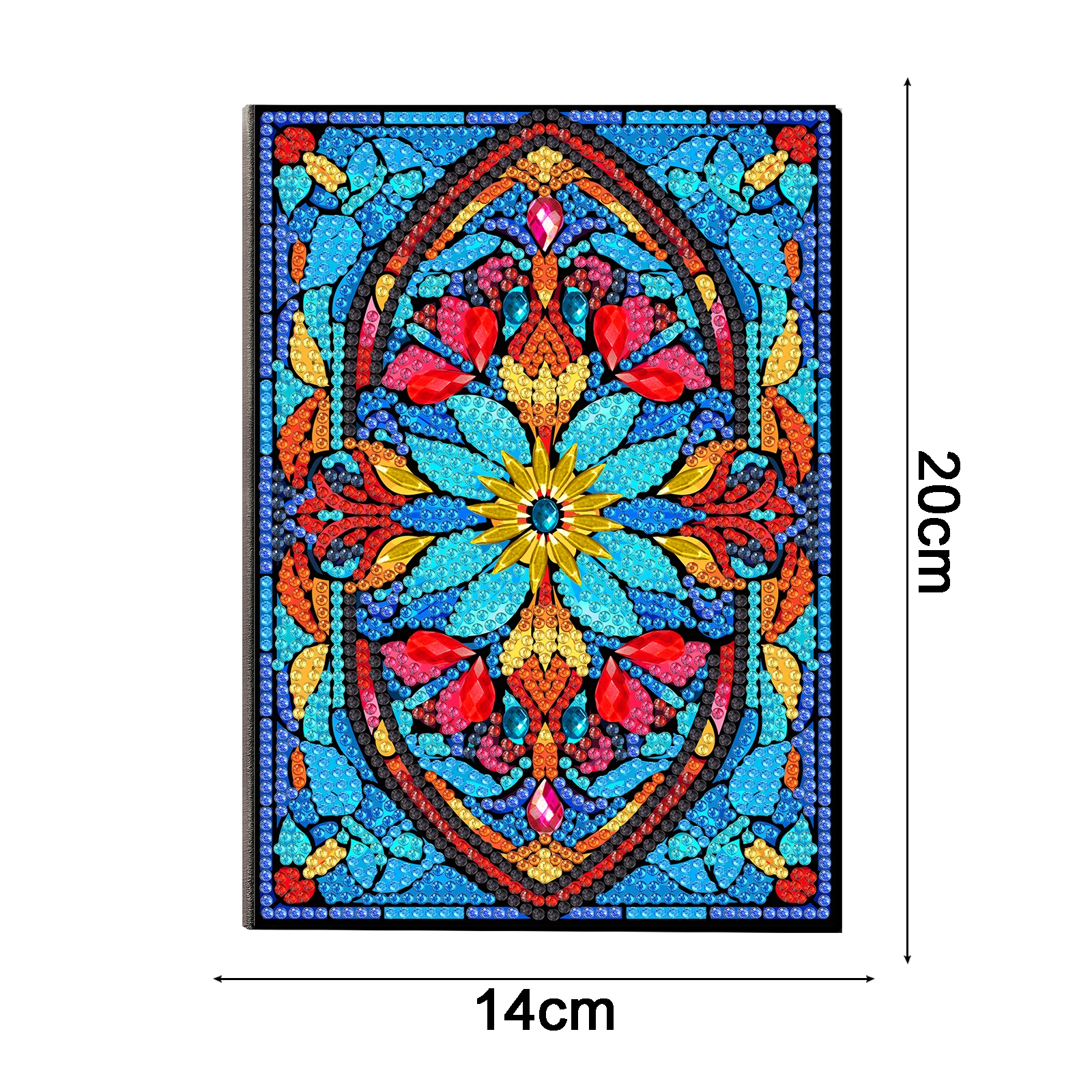 Kreatywne DIY diamentowe malowanie Nouveaute 2024 5d Mandala seria/02 notatnik DIY diamentowe zestawy do malowania szkolne artykuły papiernicze