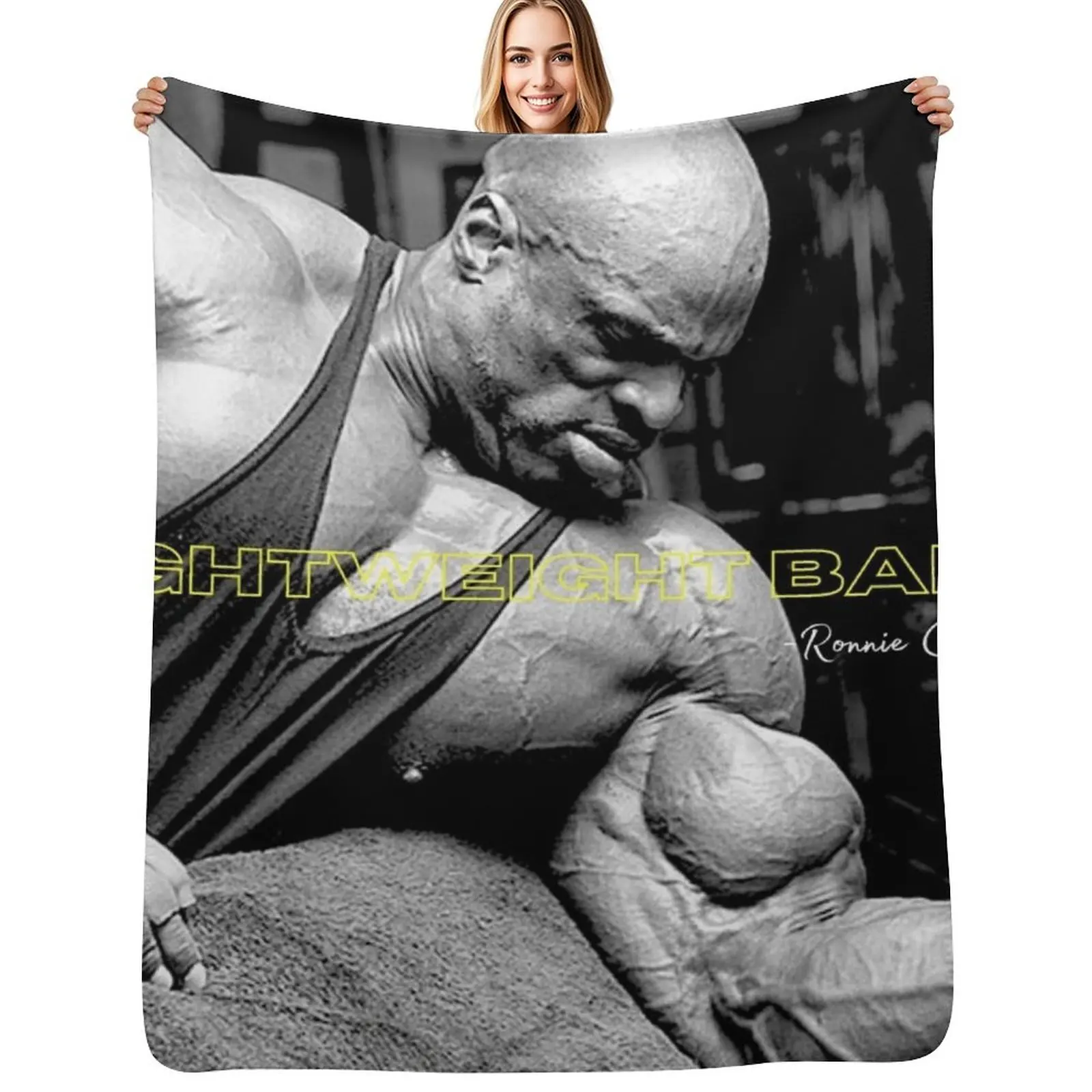 

RONNIE COLEMAN - LIGHTWEIGHT BABY Throw Blanket heavy to sleep Vintage Kid'S Blankets