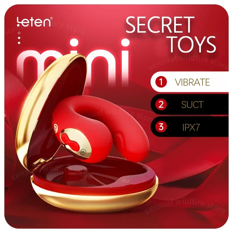 SCLeten أنثى قابلة للتدفئة مص جهاز هزاز جنسي سيليكوني للنساء البظر G-بقعة محفز مرنة مقاوم للماء لعبة الجنس المحمولة للنساء #1
