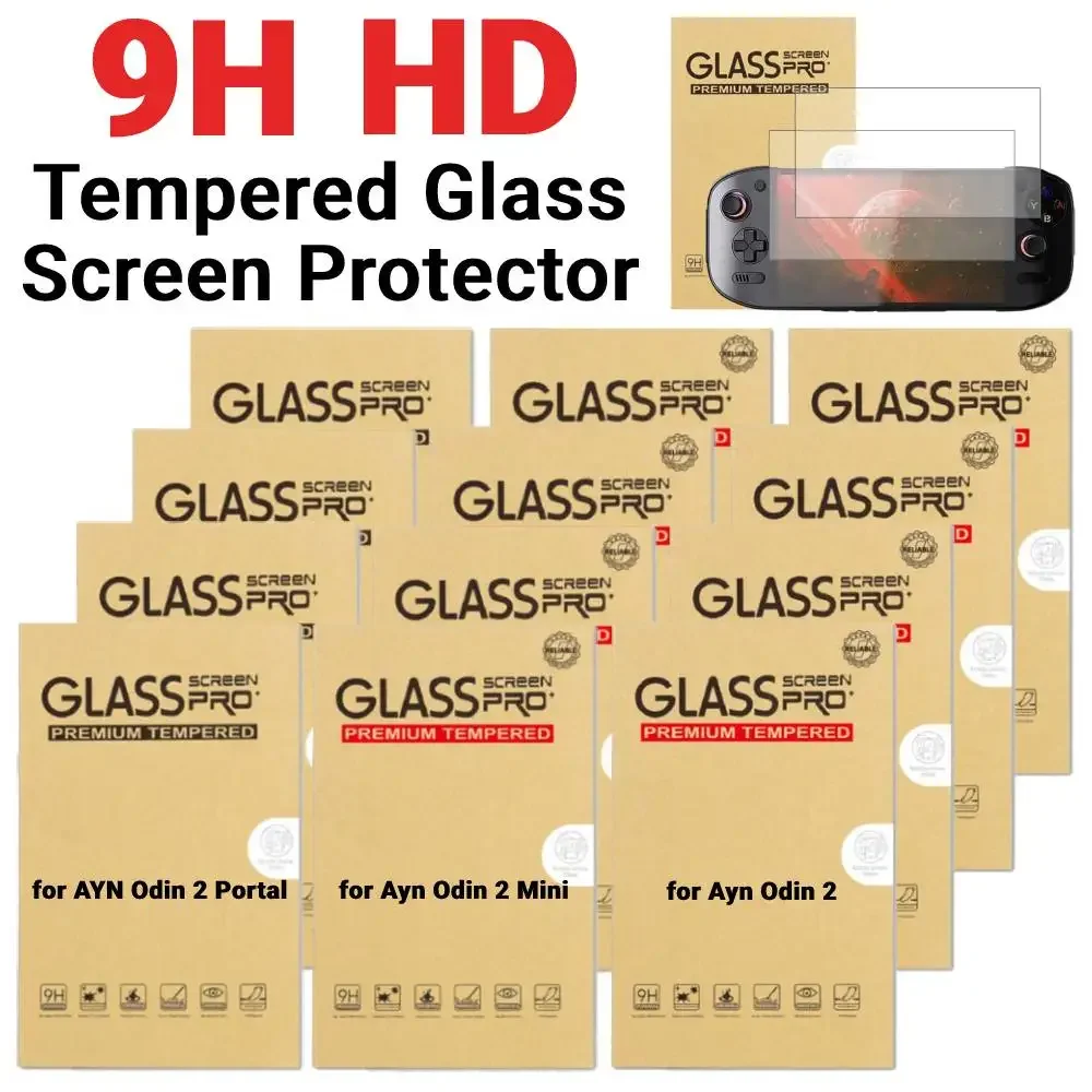 For AYN Odin 2 Portal Screen Protector Anti-Scratch 9H Tempered Glass Film Console Screen Protective Films for Ayn Odin 2 Mini