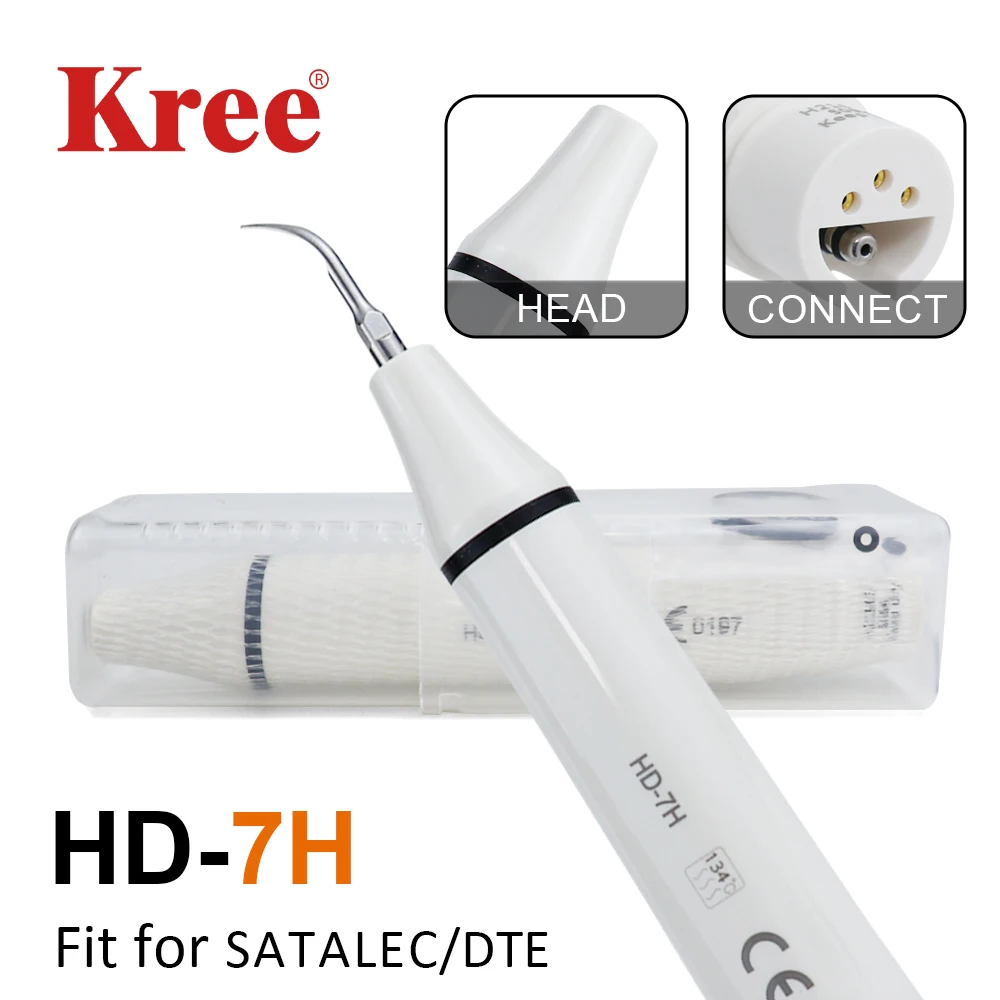 

DTE Стоматологический ультразвуковой пьезоскалер Наконечник HD-7H Стоматологический ультразвуковой скалер Ручка подходит для типа UDS DTE/SATELEC