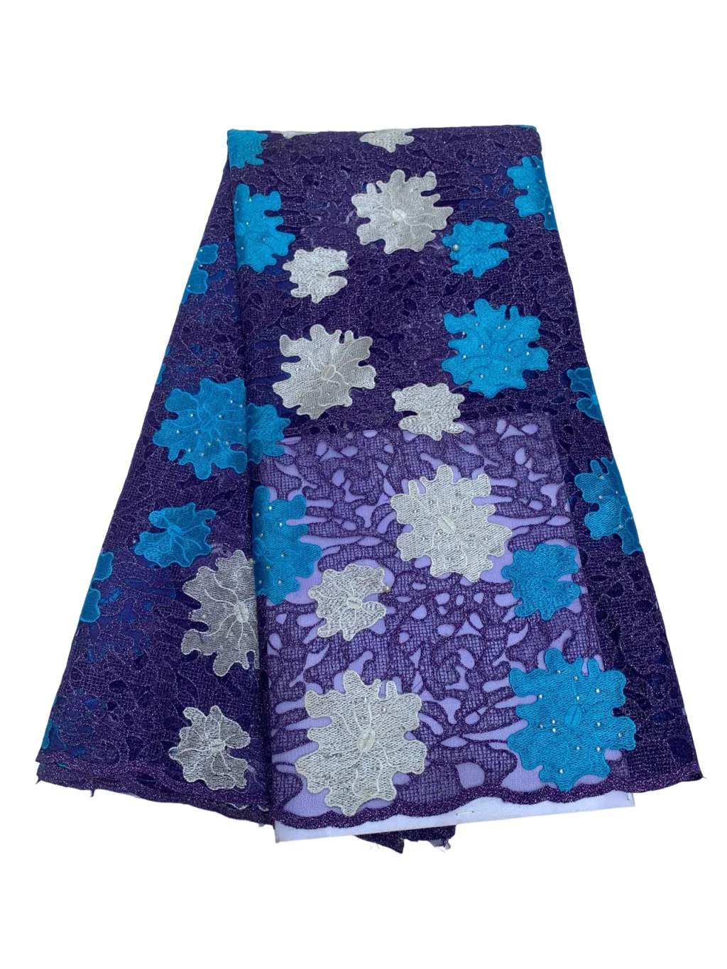 

2025 Высококачественная африканская сетчатая кружевная ткань с камнями, 5 ярдов, французский тюль, кружево, нигерийская роскошная ткань с вышивкой для женщин, праздничное платье