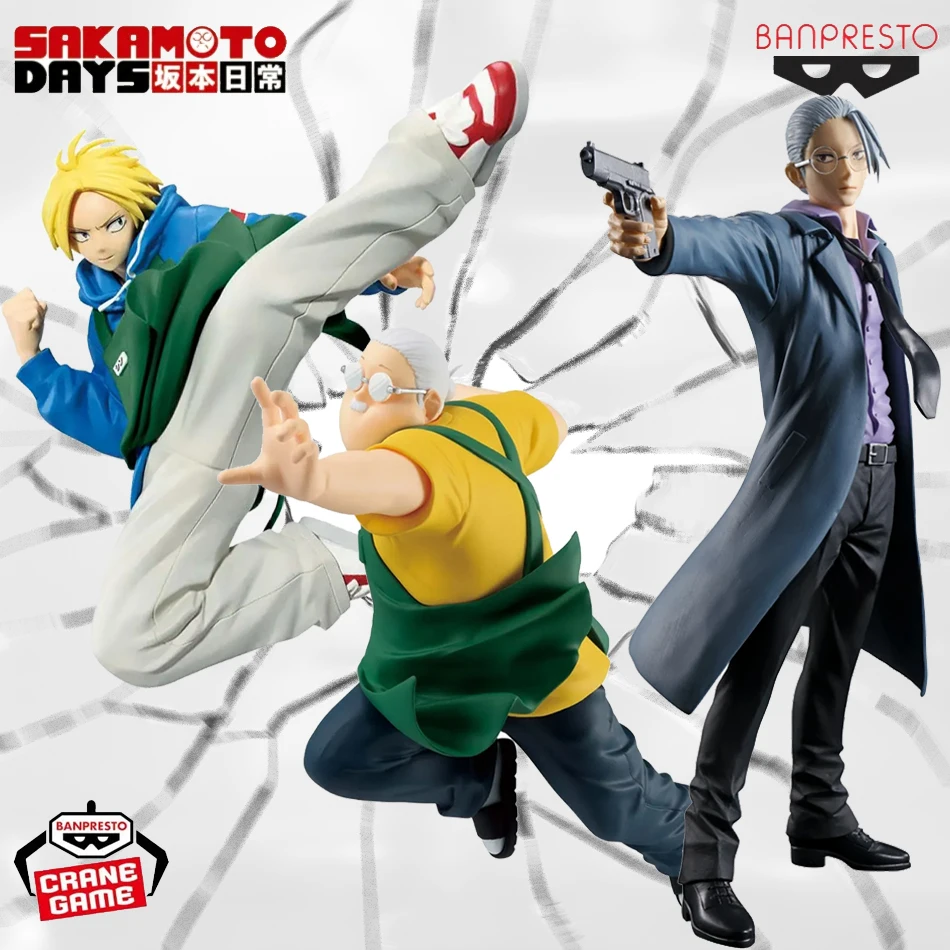 Figuras de juguete de Anime SAKAMOTO DAYS, 21CM, Taro Sakamoto Shin Asakura, muñecas Figurales de acción, modelo de PVC, colección de adornos, regalos de juguete