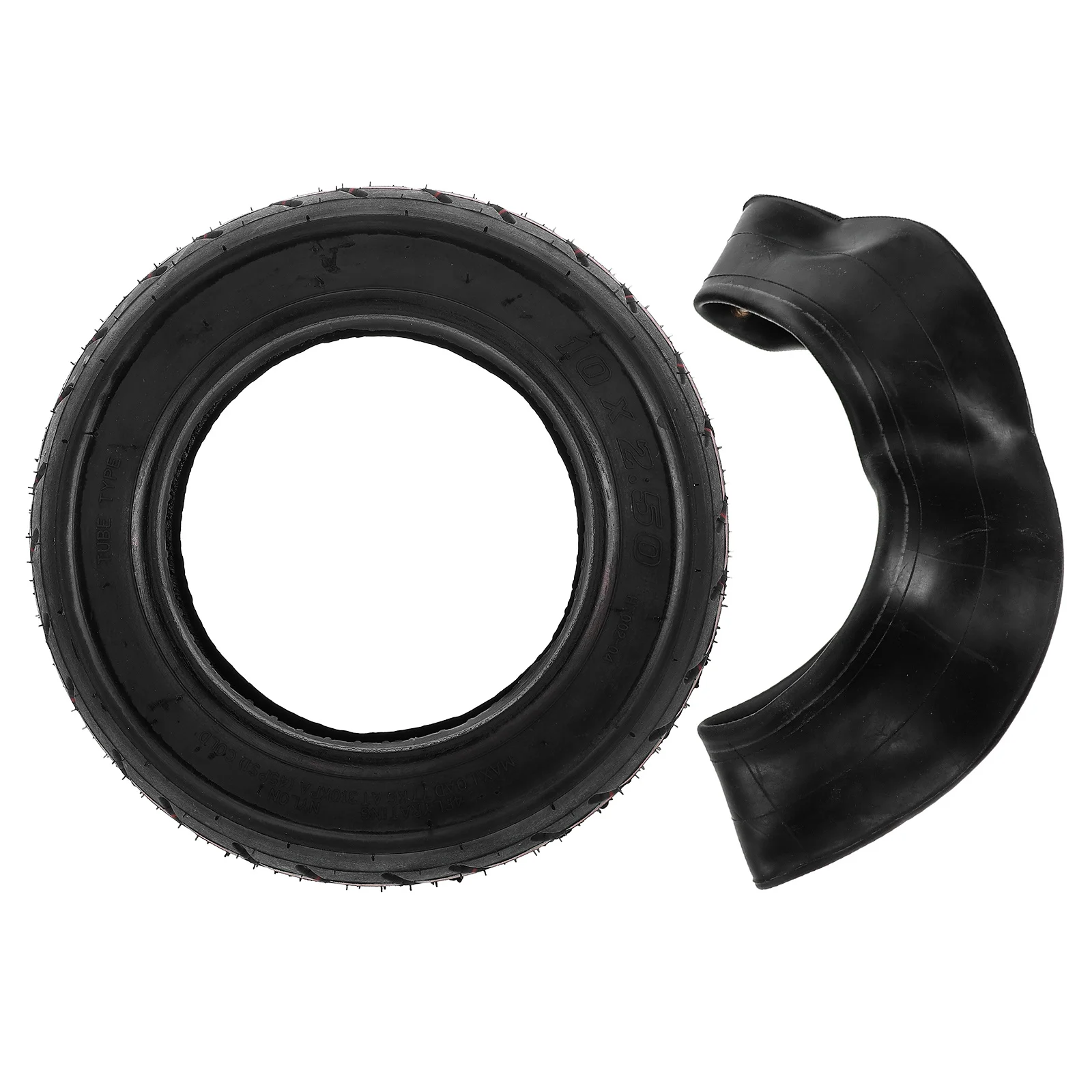 

2Pcs Electric Scooter Tire Kit Heavy-Duty Rubber Wheels with Enhanced Grip Stability Long-Lasting Puncture-Proof Replacement