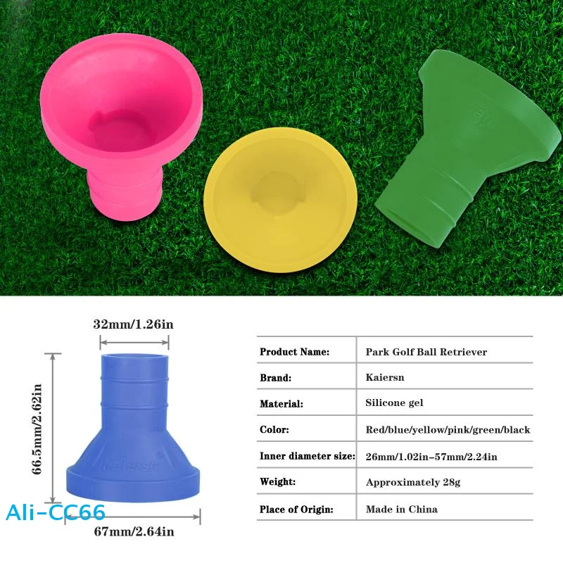 

Park Golf Ball Retriever Portable Durable Silicone Effortless Pickup No Bending Quick Easy Installation Essential Golf Accessory