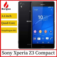 Sony Xperia Z3 Compact D5803 Original Unlocked Smartphone GSM 4G Android Quad Core 2GB RAM 16GB Storage 4.6\