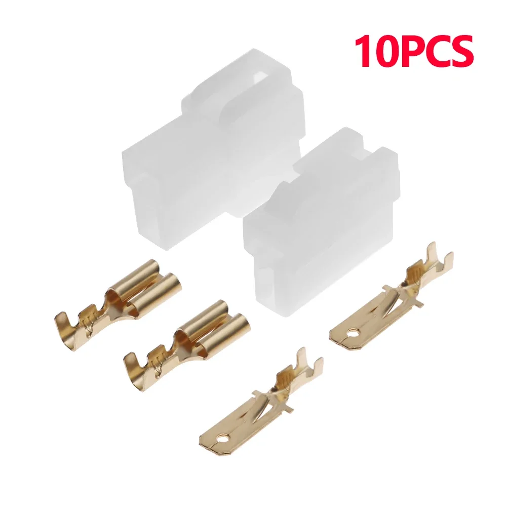 10 Sets T-Typ DC-Netzteil-Buchsenstecker für VHF/UHF Kenwood ICOM Yaesu
